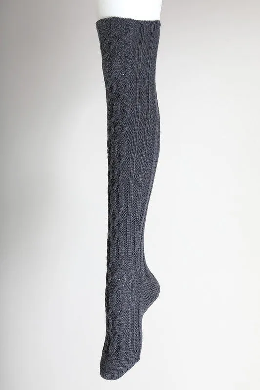 Cable Knit Socks