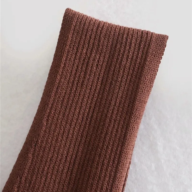 CROSS STRAPS KNITTED TANK TOP