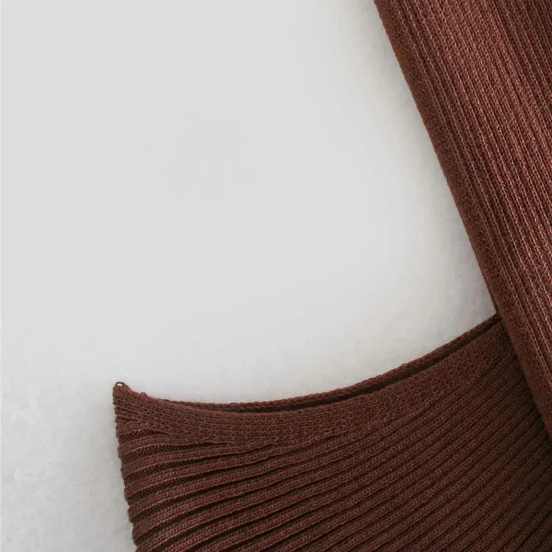 CROSS STRAPS KNITTED TANK TOP