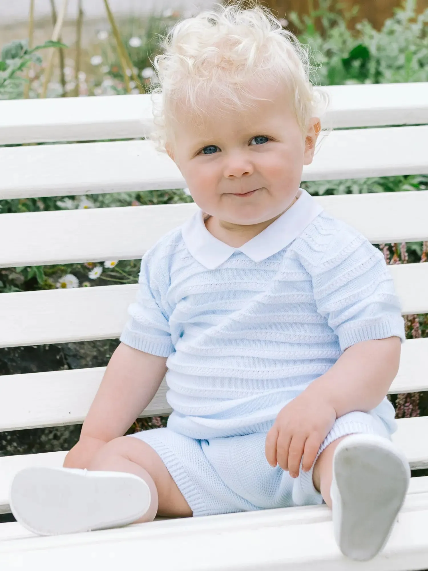 Emile et Rose Jerry Knitted Shorts Set