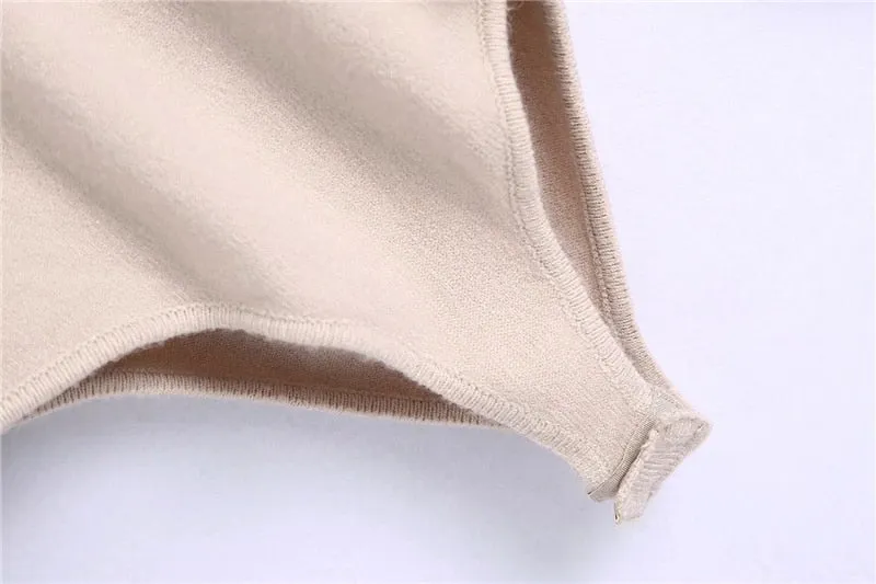 KNITTED BODYSUIT