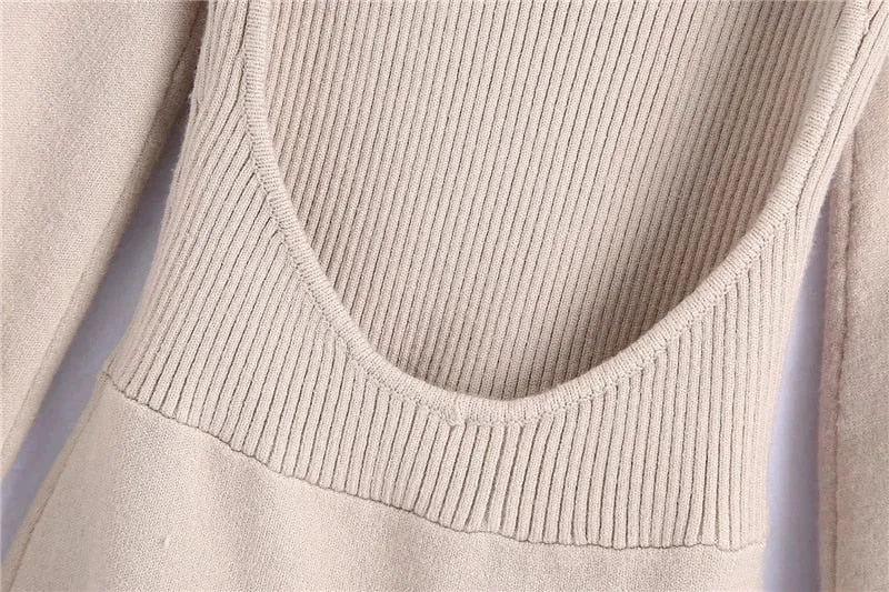 KNITTED BODYSUIT