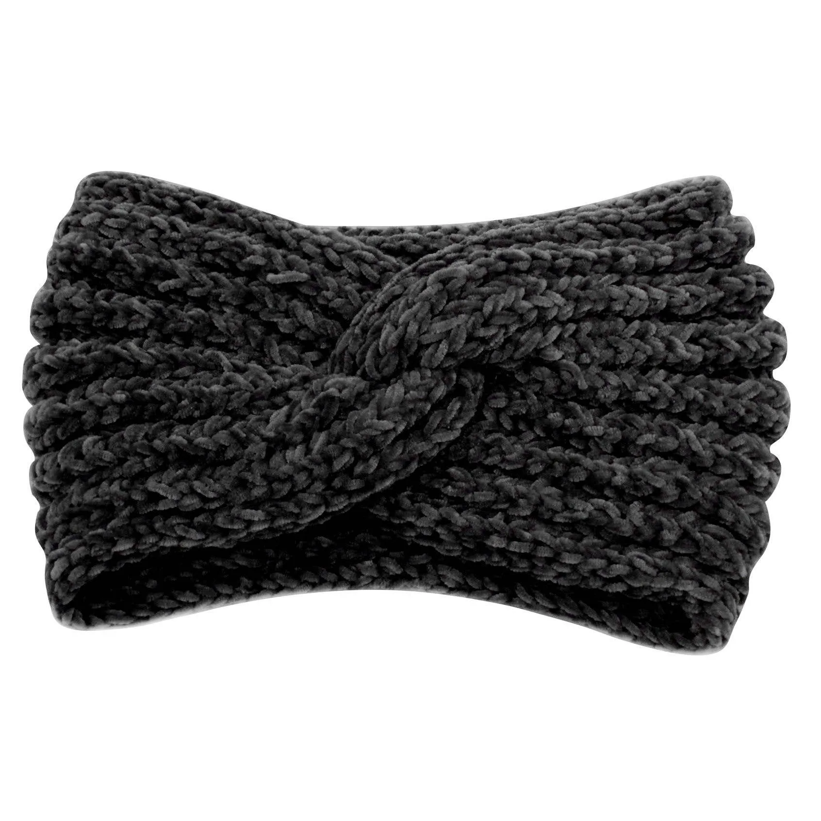 Knitted Bow Crochet Twist Ear Warm turban Headband