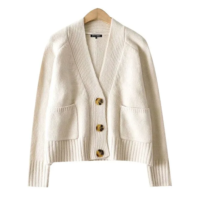 KNITTED CARDIGAN