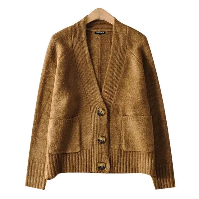 KNITTED CARDIGAN