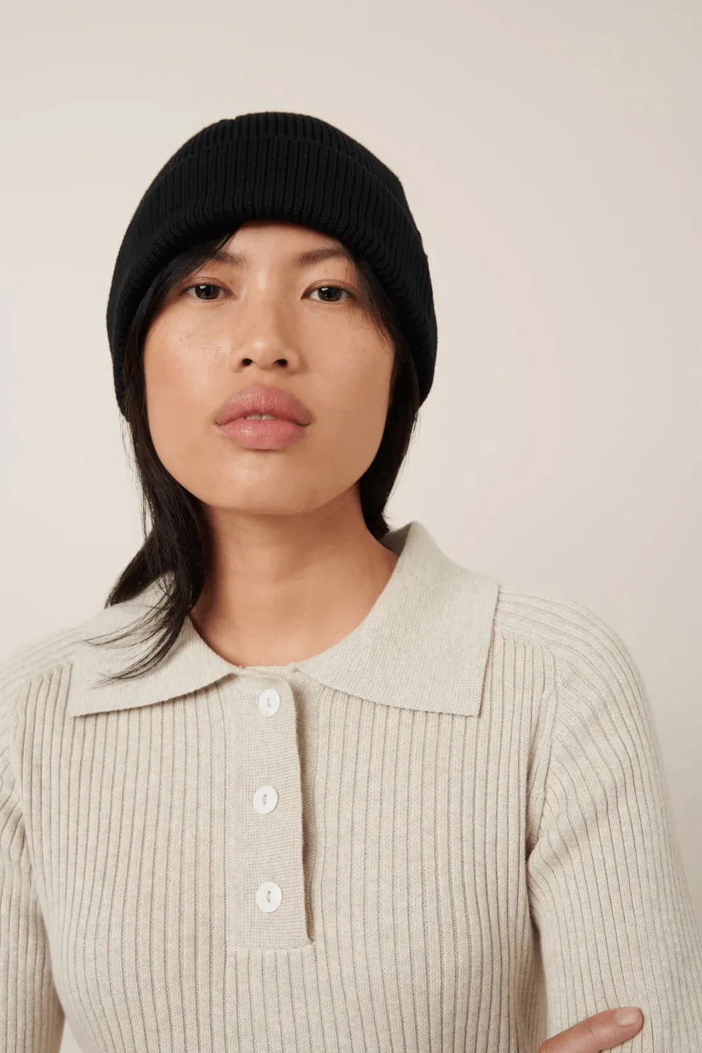 Kowtow Beanie Black