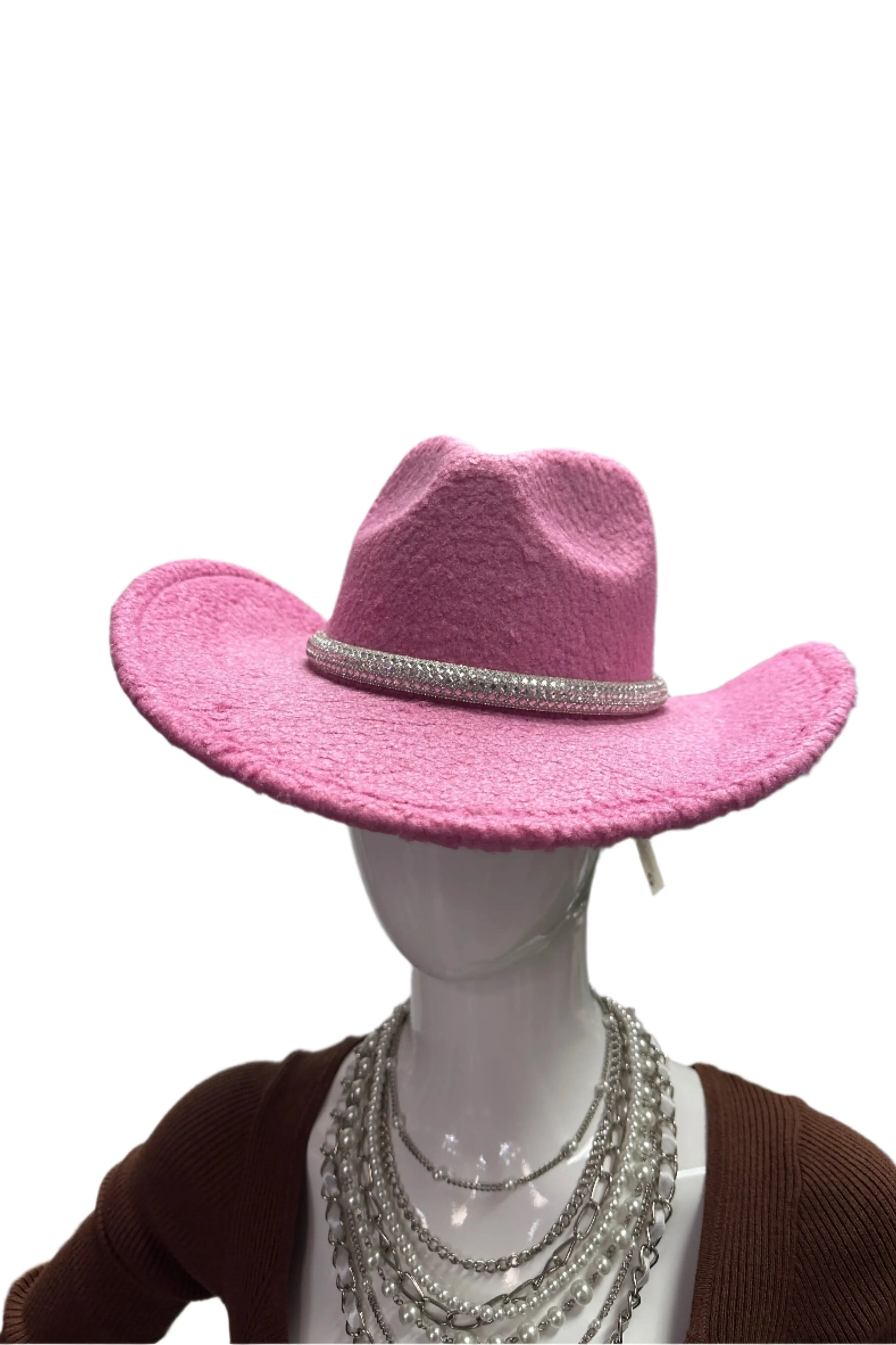 Marissa's Fuzzy Fleece Cowboy Hat