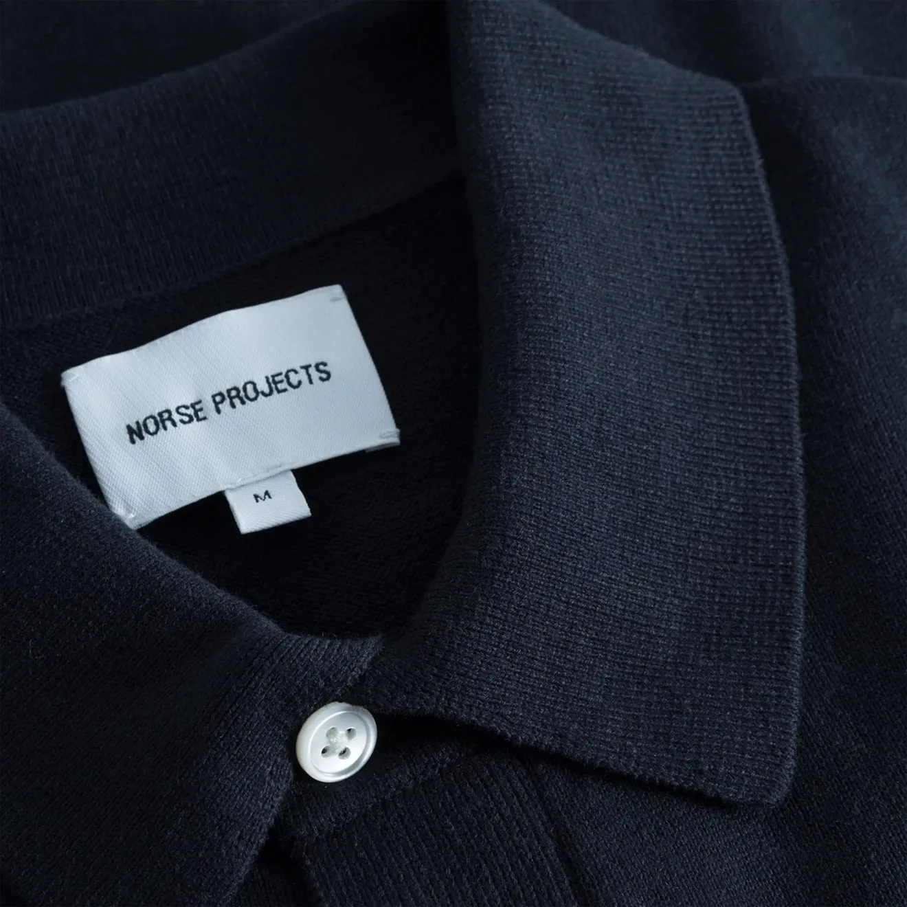 Norse Projects Rollo Cotton Linen SS Shirt Dark Navy