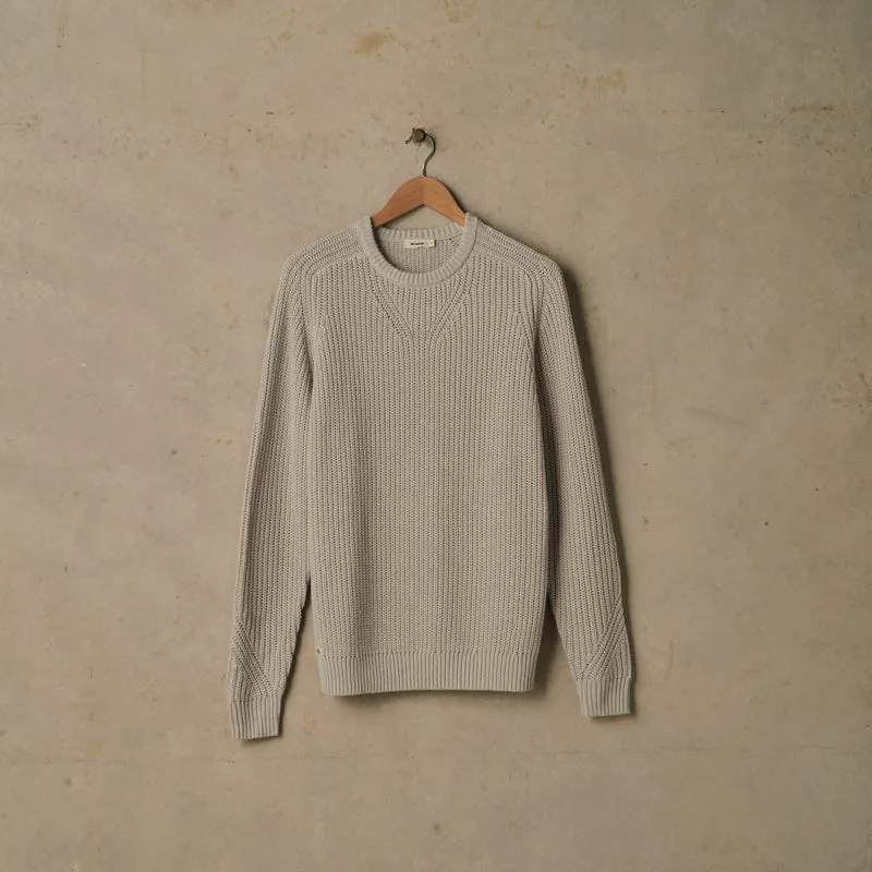 OFFSHORE KNIT CREW | FOG
