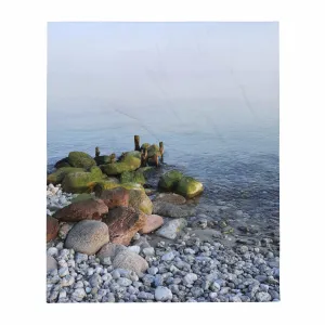 Seaview throw blanket Shore Stones