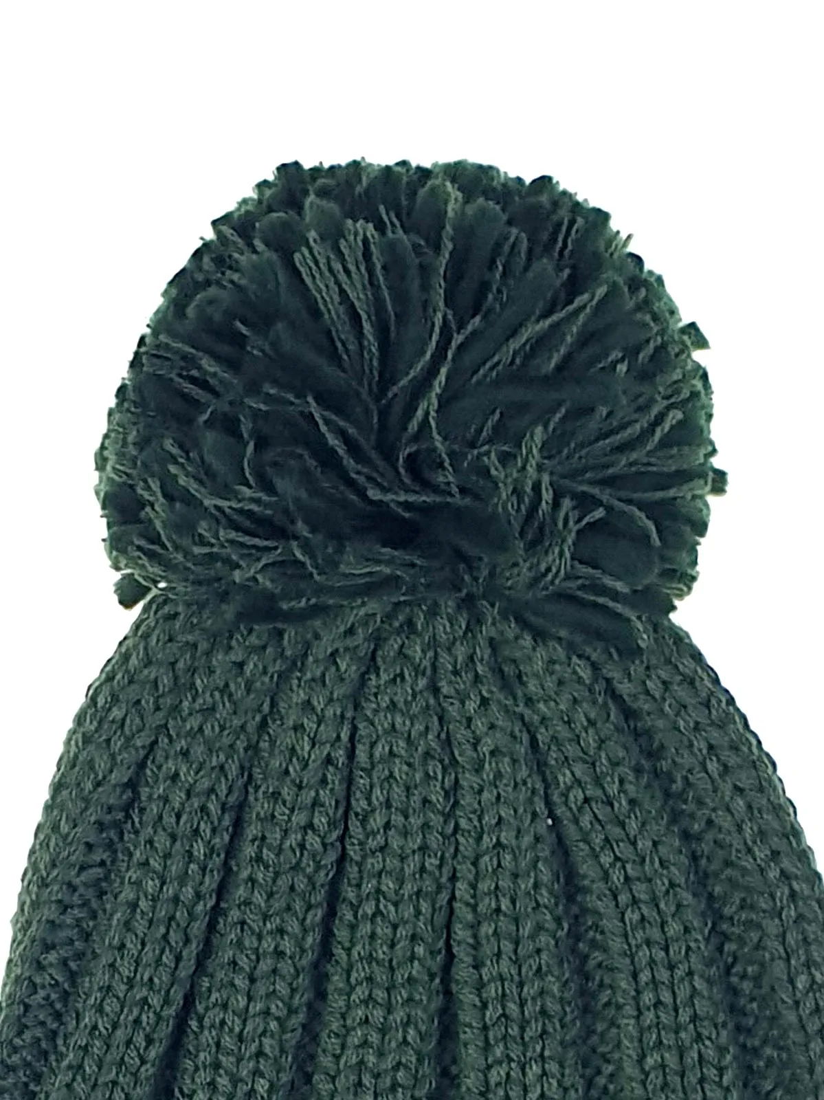 Tiffosi kid's knitted hat with pom-pom-10046277 Green
